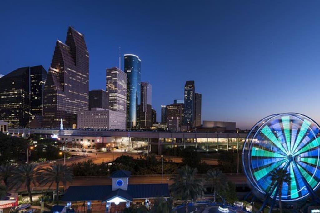 Sodo City Gem: Rooftop Skyline Pool Parking Wi-Fi Houston Zewnętrze zdjęcie